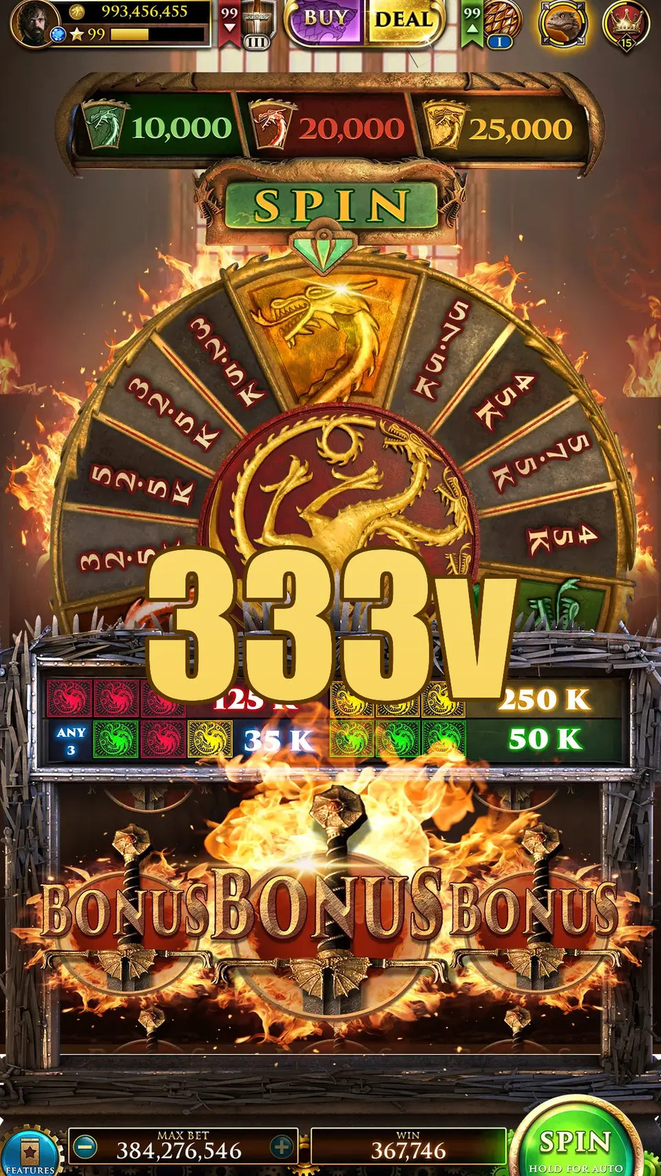 333v Masuk
